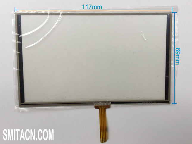 5 pouces 117x69mm écran tactile résistif numériseur verre YCG-R5.0-221A-C1
