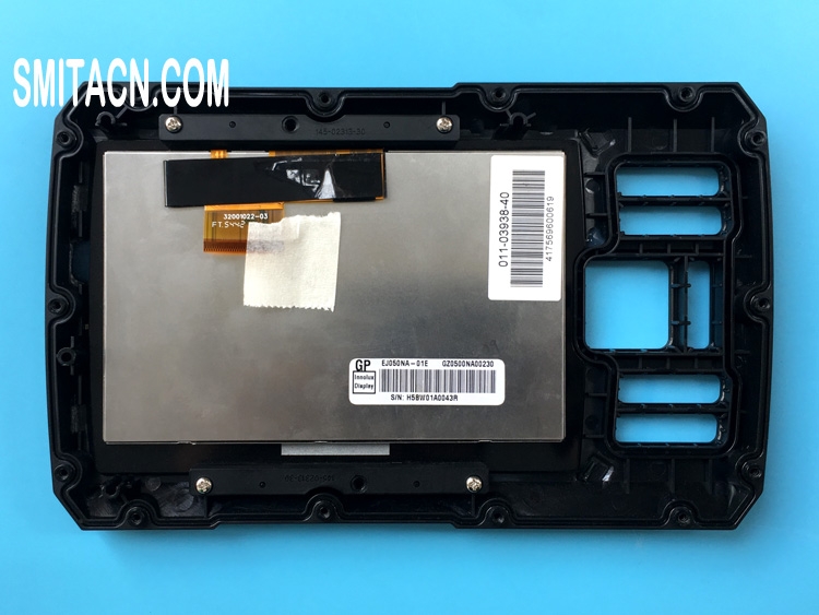 LCD Anzeigefeld LCD-Bildschirm mit Rahmen für Garmin Striker 5dv