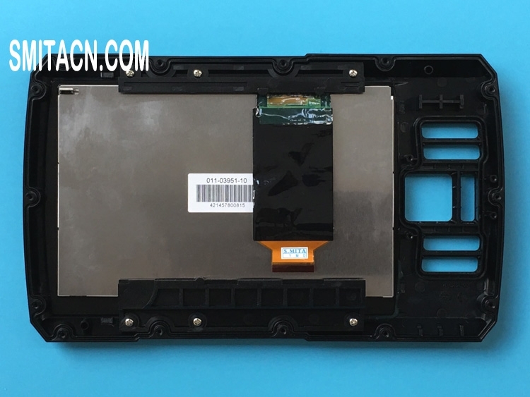 LCD Anzeigefeld LCD-Bildschirm mit Rahmen für Garmin Striker 7cv