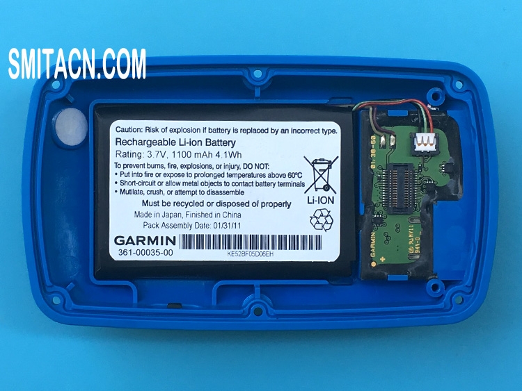 Back cover case with li-ion battery for Garmin Edge 800