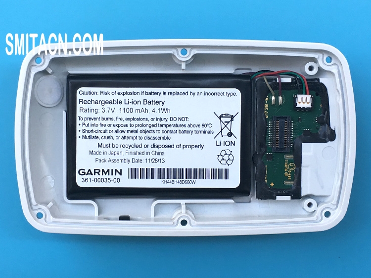 Back cover case with li-ion battery for Garmin Edge 800