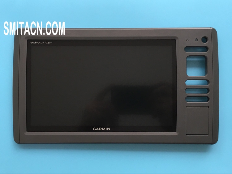 LCD Anzeigefeld LCD-Bildschirm mit Rahmen für Garmin echoMAP 92SV