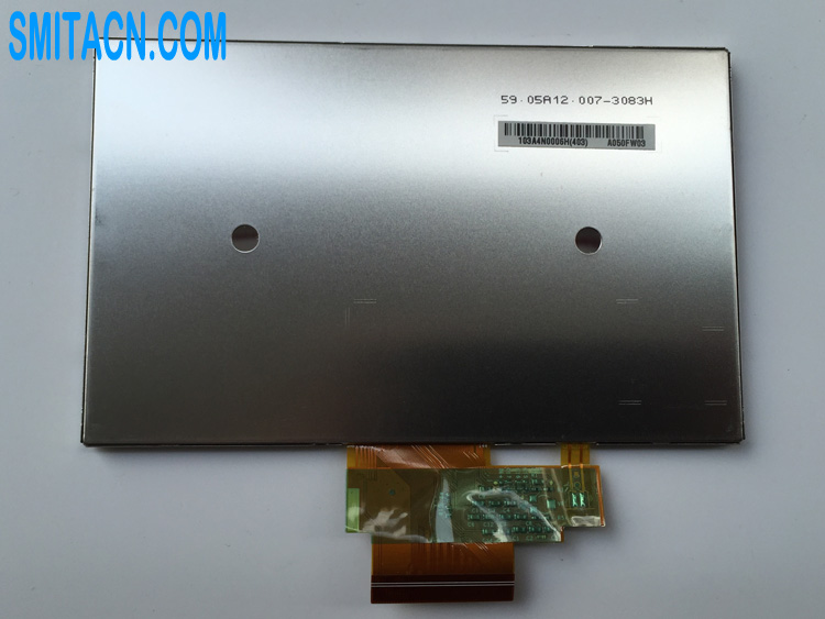 AUO A050FW03 V4 Panel de pantalla LCD con pantalla táctil para TomTom Start 25