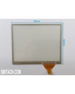 3.5 pulgadas 76x62mm 4WCDB 21 pantalla tactil resistiva para Samsung LTV350QV-F06 LTV350QV-F09 LTV350QV-FOE