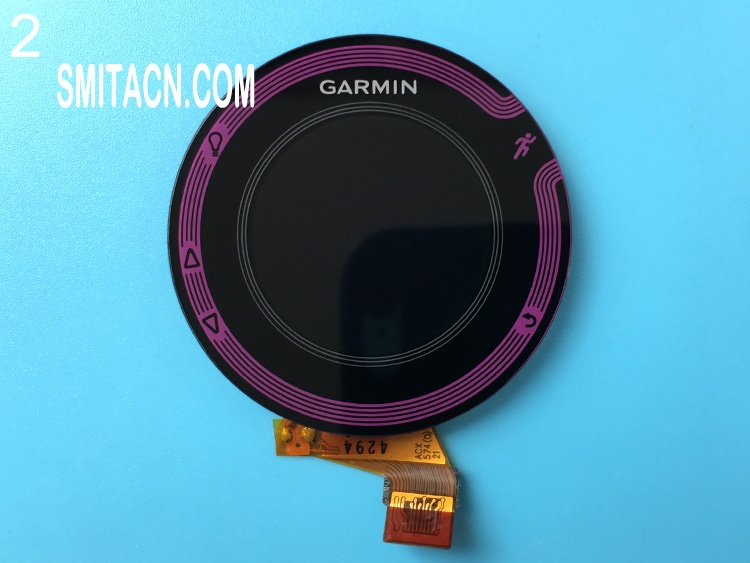 Cubierta frontal con pantalla LCD vaso para Garmin Forerunner 220