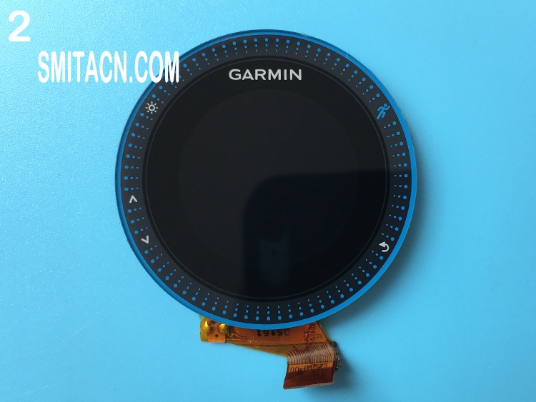 Cubierta frontal con pantalla LCD vaso para Garmin Forerunner 225