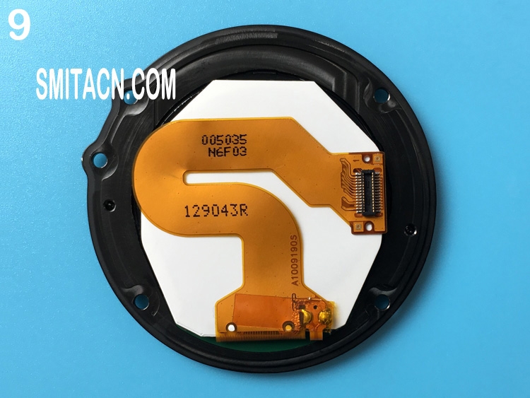 Cubierta frontal con pantalla LCD vaso para Garmin Fenix 3 HR y Sapphire (Zafiro) reloj GPS multideporte