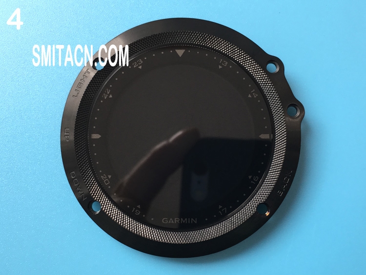Cubierta frontal con pantalla LCD vaso para Garmin Fenix 3 HR y Sapphire (Zafiro) reloj GPS multideporte