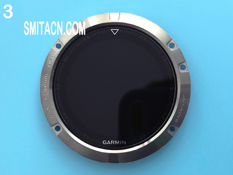 Frontabdeckung mit LCD-Bildschirmglas für Garmin Fenix 5
