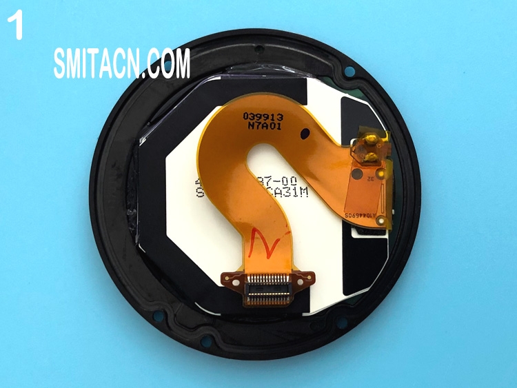 Frontabdeckung mit LCD-Bildschirmglas für Garmin Fenix 5 Saphir