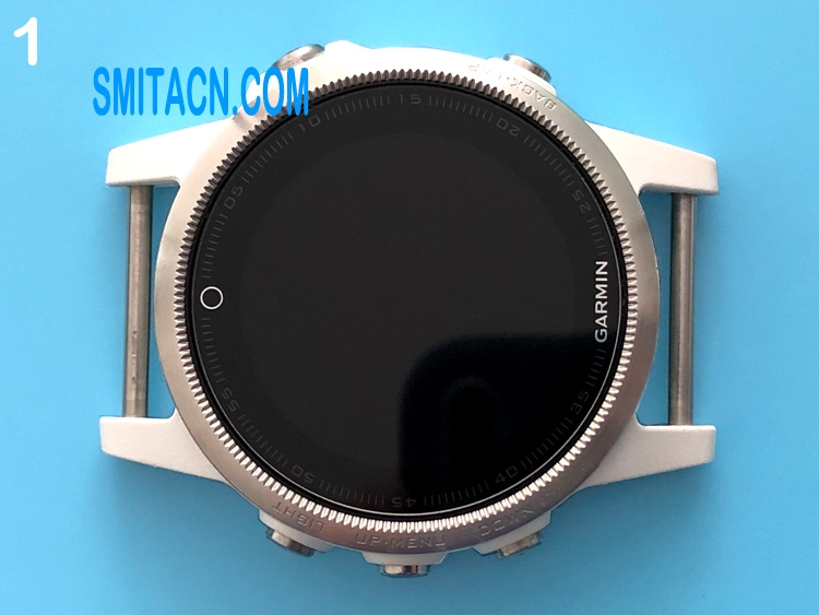 Front case cover with LCD screen glass dial for Garmin fenix 5S and sapphire