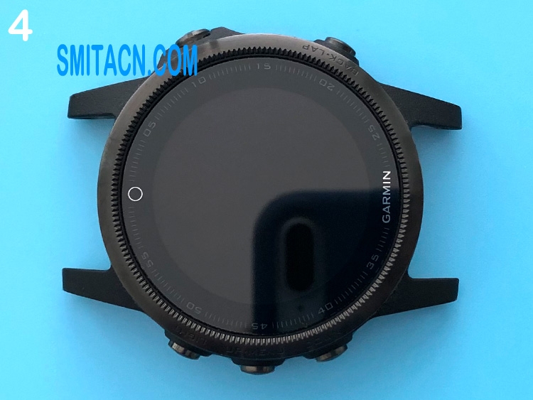 Front case cover with LCD screen glass dial for Garmin fenix 5S and sapphire