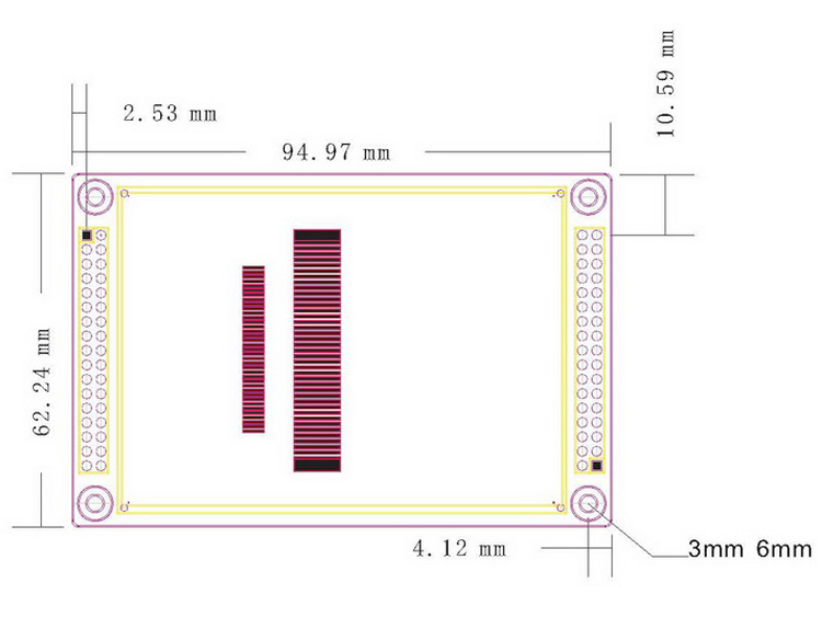 HY32D 3.2 inch TFT LCD display module touch screen controller XPT2046 LCD controller ILI9325