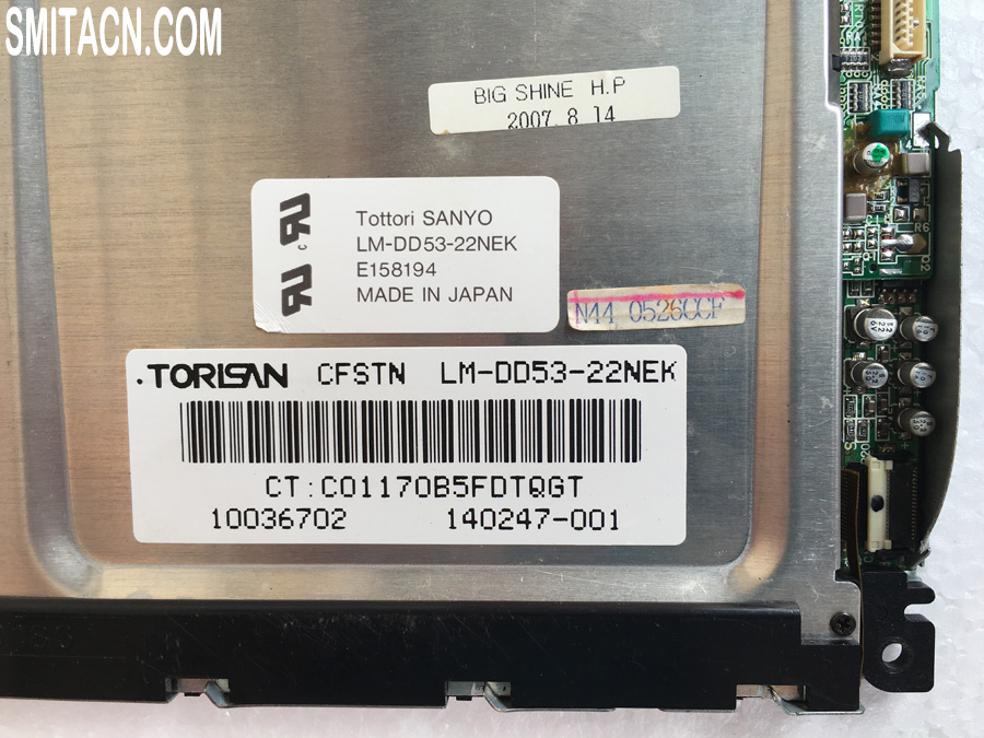 Sanyo / Torisan LCD display panel LM-DD53-22NEK