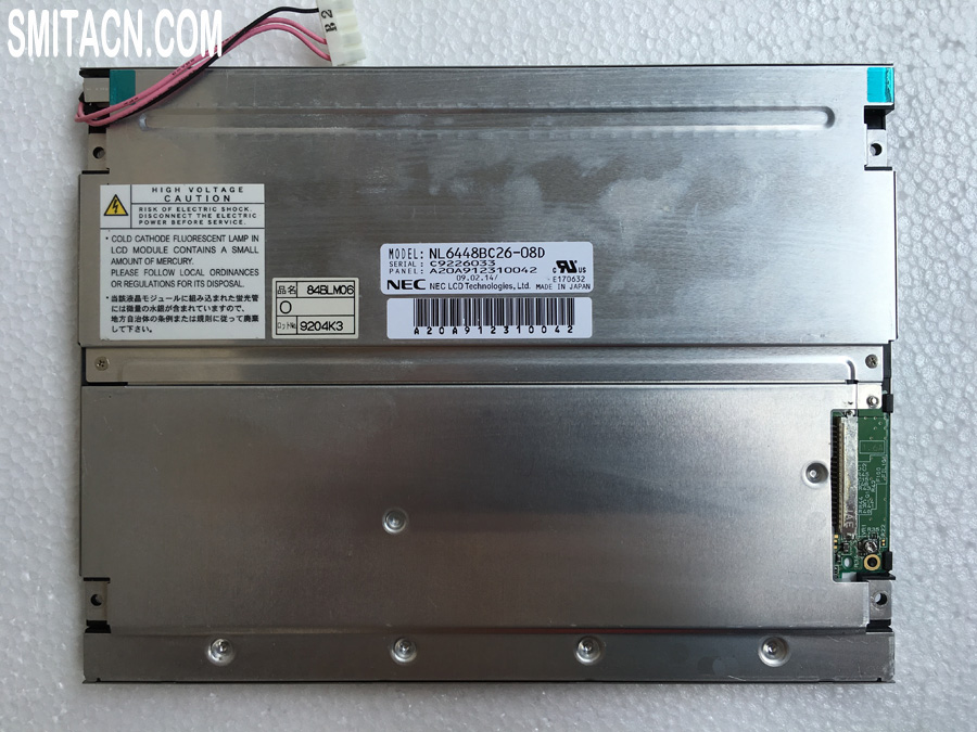 Original NEC NL6448BC26-08D LCD display panel