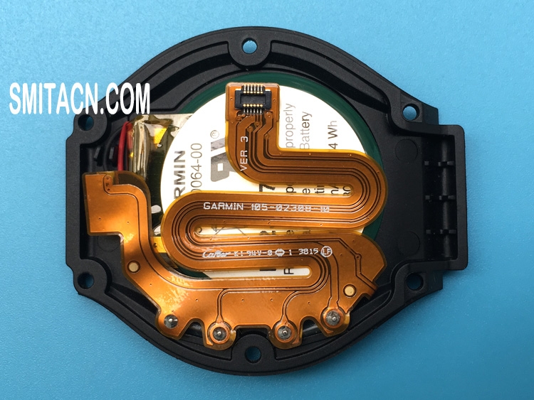 Li-ion battery with bottom cover for Garmin Approach S4 GPS watch